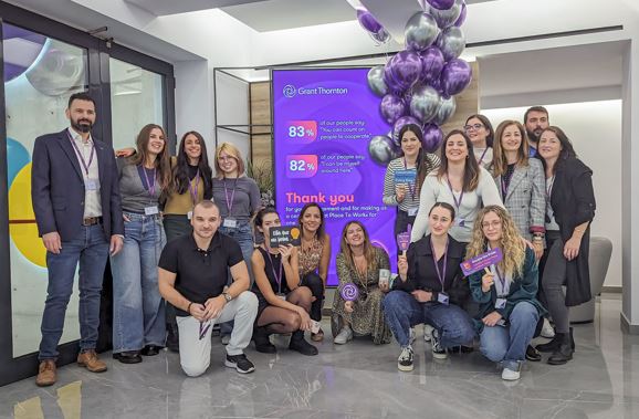 Η Grant Thornton πιστοποιήθηκε ως Great Place to Work για 2η συνεχόμενη χρονιά