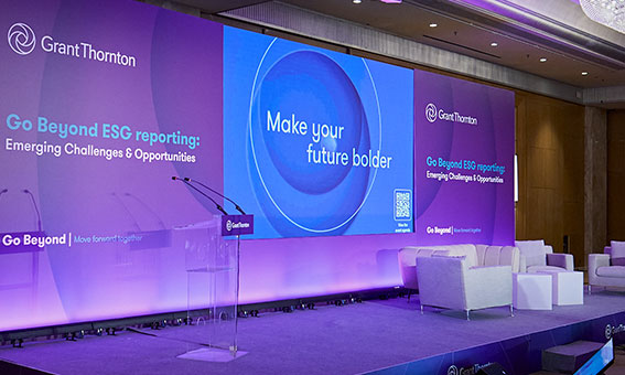 Εκδήλωση της Grant Thornton με θέμα: “Go beyond ESG reporting: Emerging Challenges & Opportunities.”