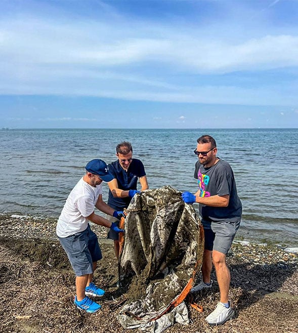 Beach Cleanup in Pylaia, Thessaloniki