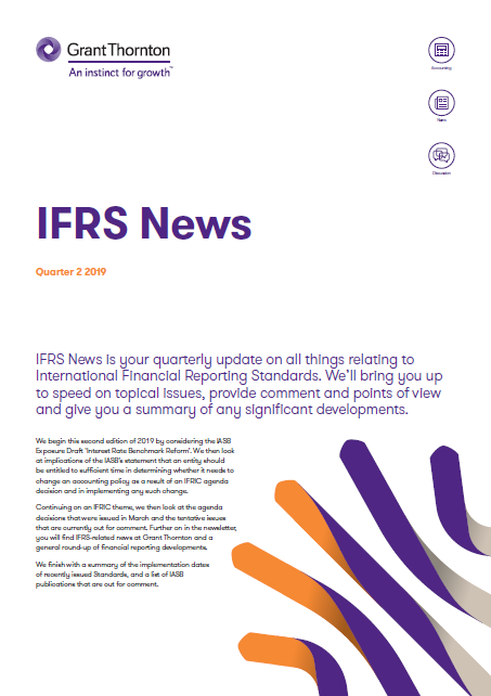 IFRS News Quarter 2 2019